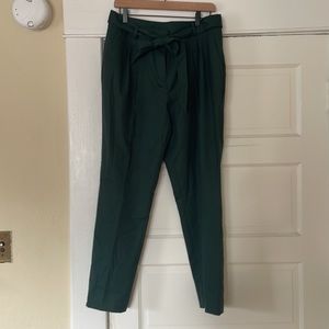 Hunter Green High Rise Brooks Brothers Pants